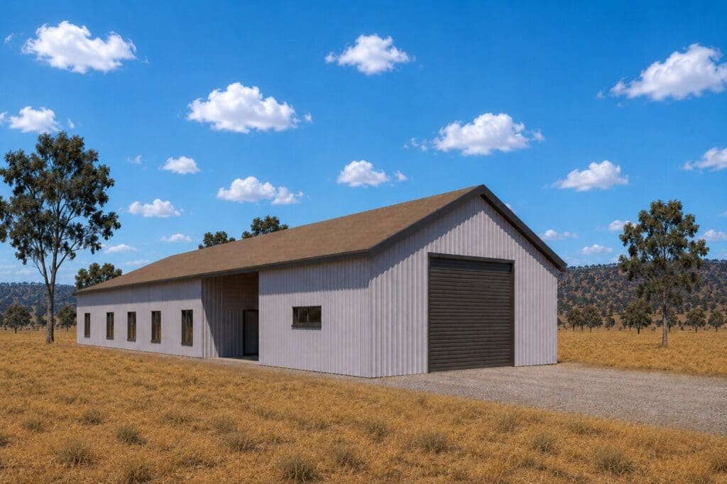 Shed Homes Australia - Steel Frame Kit Home Exterior